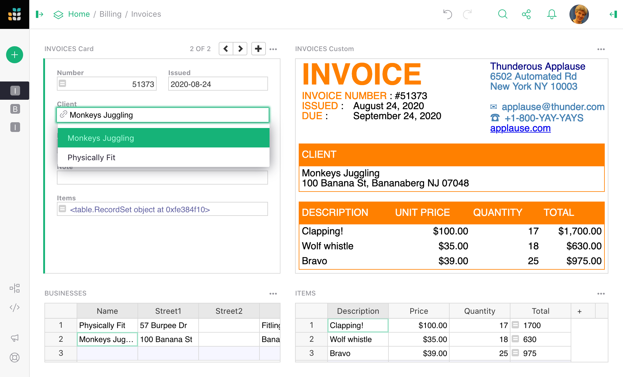 Invoice